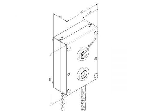 Reťazový prevod 1:4 FlexiForce FF 725V