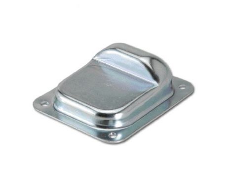 Stredový doraz pre krídlovú bránu 120 x 100 x 44 mm