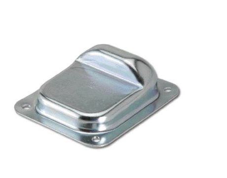 Stredový doraz pre krídlovú bránu 140 x 160 x 48 mm