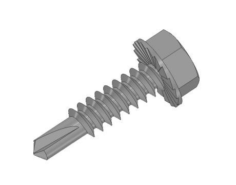 TEXA šrób 6,3x16mm s vrtákom