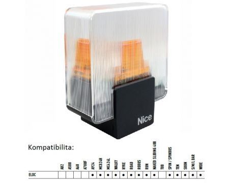 LED maják Nice ELDC s integrovanou anténou 12V - 36V