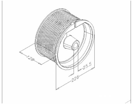 Navíjací bubon FlexiForce FFNL32