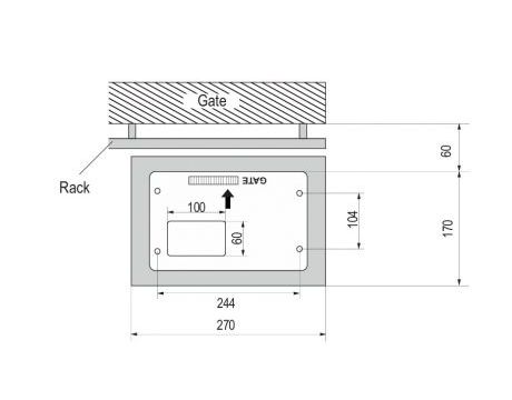 Montážna doska LiftMaster 041A0315 pre pohony SL