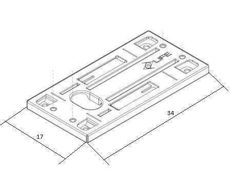 Montážna doska LIFE 5RI2680000 pre pohony ACER