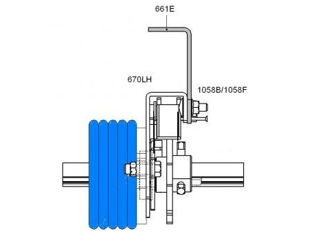 Nastaviteľná konzola FlexiForce 661E