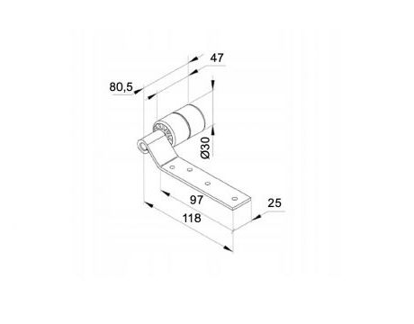 Vodiaca kladka Aluprof ER2