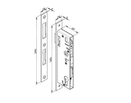 Zámok FlexiForce 1034LOCK