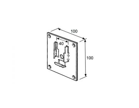 Držiak ložiska Aluprof P40