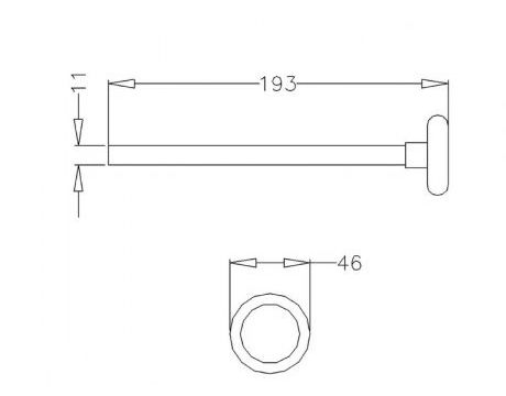 Koliesko nylonové - 193mm - FF575SSH - nerezové INOX